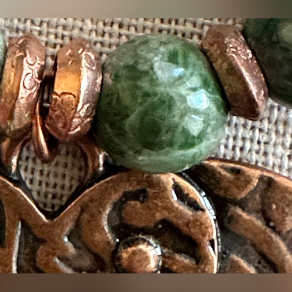 22 inch Chrome Diopside bead Necklace NWOT - Picture 7 of 14